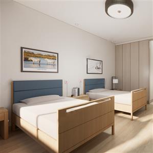 Suitable for the elderly single bed nursing home bed hospital bed nursing home single multifunctional nursing bed