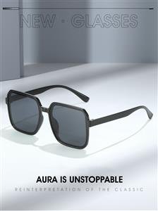 New fashion sunglasses for women square sunglasses plain and versatile ins simple classic sunglasses cross-border hot style