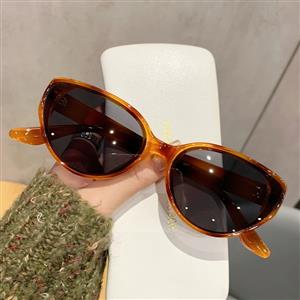 Street shot cat-eye sunglasses retro polarized glasses for women high-end sun protection and UV protection trendy sunglasses