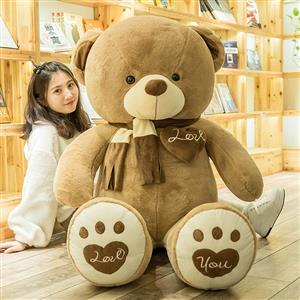 Teddy bear doll size