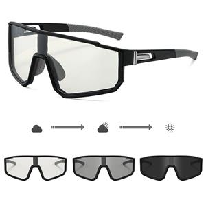 Color-changing outdoor cycling sunglasses for men and women, cross-border outdoor sports, motorcycle windproof sunglasses
